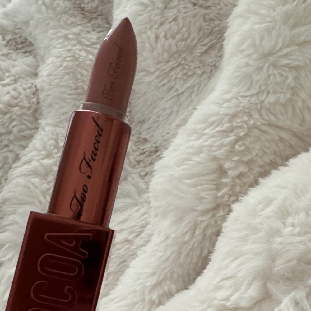 Too Faced Cocoa Lipstick - Hot Chocolate NIB